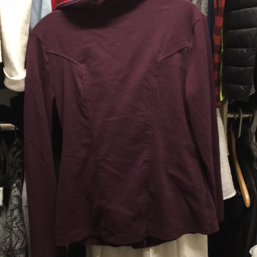 Banana Republic Factory Moto Zip Sweater Jacket View 3